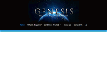 Tablet Screenshot of genesisibogainecenter.com